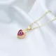 Evil Eye Design Red Heart Shape Charm Necklace Wholesale Turkey 925 Sterling Silver Jewelry Evil Eye Design Red Heart Shape Charm Necklace Wholesale Turkey 925 Sterling Silver Jewelry