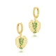 EAR-6181 | 925 Sterling Silver Wholesale | Sade Silver EAR-6181 - Sade 925 Silver Jewelry