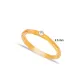 Clear Textured Solitaire CZ 925 Sterling Silver Ring Clear Textured Solitaire CZ 925 Sterling Silver Ring