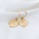 Bee 22 Karat Gold Plated Vintage 925 Silver Earrings - Sade 925 Silver Jewelry