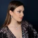 Geometric Square Clear CZ Dangle 925 Silver Earrings - Sade 925 Silver Jewelry