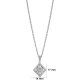 Geometric CZ 925 Sterling Silver Necklace Geometric CZ 925 Sterling Silver Necklace