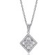 Geometric CZ 925 Sterling Silver Necklace Geometric CZ 925 Sterling Silver Necklace
