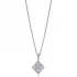 Geometric CZ 925 Sterling Silver Necklace