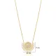 Unique Design Clear Zircon Stone Charm Necklace For Woman 925 Sterling Silver Jewelry