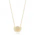 Unique Design Clear Zircon Stone Charm Necklace For Woman 925 Sterling Silver Jewelry