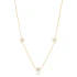 Cute Star CZ Shaker For Woman Sterling Silver Necklace