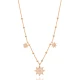 Star Ball Chain 925 Sterling Silver Necklace Star Ball Chain 925 Sterling Silver Necklace