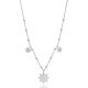 Star Ball Chain 925 Sterling Silver Necklace Star Ball Chain 925 Sterling Silver Necklace