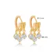 Shaky Clear CZ 925 Sterling Silver Earrings Shaky Clear CZ 925 Sterling Silver Earrings