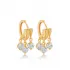 Shaky Clear CZ 925 Sterling Silver Earrings