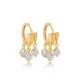 Shaky Clear CZ 925 Sterling Silver Earrings Shaky Clear CZ 925 Sterling Silver Earrings