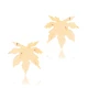 Turkish Plain Leaf 925 Sterling Silver Earrings