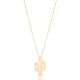 Minimalist Plain Cactus 925 Sterling Silver Necklace Minimalist Plain Cactus 925 Sterling Silver Necklace