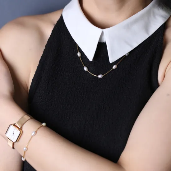 Oval Shape Pearl Design Box Chain Charm Necklace Woman Pendant Turkish Handmade 925 Sterling Silver Jewelry Oval Shape Pearl Design Box Chain Charm Necklace Woman Pendant Turkish Handmade 925 Sterling Silver Jewelry