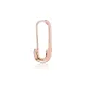 Safety Pin Single 925 Sterling Silver Earrings Safety Pin Single 925 Sterling Silver Earrings