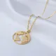 Plain Earth 925 Sterling Silver Necklace