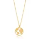 Plain Earth 925 Sterling Silver Necklace