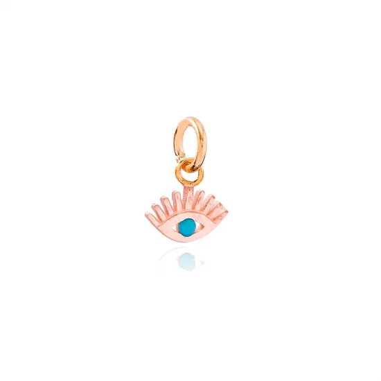 Evil Eye Turquoise 925 Sterling Silver Pendant