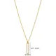 Tiny Geometric Shape CZ 925 Sterling Silver Necklace