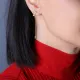 Minimalist Shiny Zircon Stone Long Earrings Minimalist Shiny Zircon Stone Long Earrings