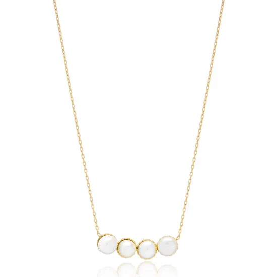 Elegant Pearl Design Charm Necklace Woman Pendant Turkish Handmade Wholesale Jewelry 925 Sterling Silver Jewelry Elegant Pearl Design Charm Necklace Woman Pendant Turkish Handmade Wholesale Jewelry 925 Sterling Silver Jewelry
