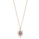 Greek Motif Evil Eye Design Almond Shape Charm Necklace Turkish Handmade Wholesale Jewelry 925 Sterling Silver Pendant Greek Motif Evil Eye Design Almond Shape Charm Necklace Turkish Handmade Wholesale Jewelry 925 Sterling Silver Pendant
