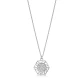 Hexagon Geometric Shape Greek Motif 925 Silver Necklace Hexagon Geometric Shape Greek Motif 925 Silver Necklace