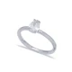 Clear Pear Solitaire CZ 925 Sterling Silver Ring Clear Pear Solitaire CZ 925 Sterling Silver Ring