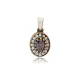 Oval Shape Mystic Topaz CZ Stone Authentic Pendant Charm Turkish Handmade Wholesale 925 Sterling Silver Jewelry Oval Shape Mystic Topaz CZ Stone Authentic Pendant Charm Turkish Handmade Wholesale 925 Sterling Silver Jewelry