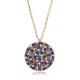 Mix Round Shape 925 Sterling Silver Necklace Mix Round Shape 925 Sterling Silver Necklace