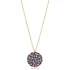 Mix Round Shape 925 Sterling Silver Necklace