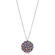 Mix Round Shape 925 Sterling Silver Necklace Mix Round Shape 925 Sterling Silver Necklace