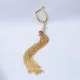 New Trend Single Long Dangle Chain 925 Silver Earrings