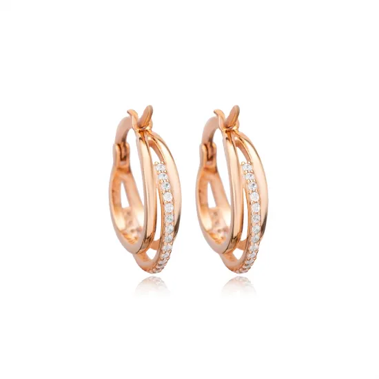 Round Shape Cubic Zircon Stone Handcraft Wholesale Hoop Earrings Turkish 925 Sterling Silver Jewelry Round Shape Cubic Zircon Stone Handcraft Wholesale Hoop Earrings Turkish 925 Sterling Silver Jewelry