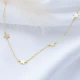 Minimalist Star Shape Plain Sterling Silver Necklace Minimalist Star Shape Plain Sterling Silver Necklace