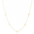 Minimalist Star Shape Plain Sterling Silver Necklace