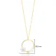 Hollow Flower Round Charm Pearl Pendant Necklace Wholesale Turkish 925 Sterling Silver Jewelry