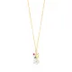 Cute Flower Design Charm Necklace Jewelry Handmade Wholesale 925 Sterling Silver Pendant
