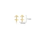 Sagittarius Zodiac 925 Sterling Silver Earrings