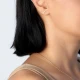 Sagittarius Zodiac 925 Sterling Silver Earrings