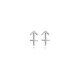 Sagittarius Zodiac 925 Sterling Silver Earrings