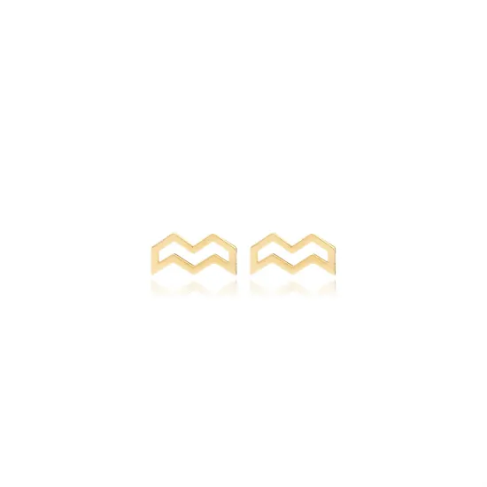Aquarius Horoscope 925 Sterling Silver Earrings Aquarius Horoscope 925 Sterling Silver Earrings
