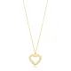 CZ Stone Trendy Hollow Heart Design Handcrafted Charm Necklace925 Silver Jewelry Turkish Wholesale