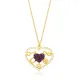 Mix Symbol Design Amethyst Heart Shaped Charm Necklace Women Jewelry 925 Silver Wholesale Mix Symbol Design Amethyst Heart Shaped Charm Necklace Women Jewelry 925 Silver Wholesale
