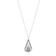 Spiral Shape Black CZ New 925 Sterling Silver Pendant Spiral Shape Black CZ New 925 Sterling Silver Pendant
