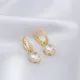12 mm Hoop Charm Earring