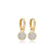 12 mm Hoop Charm Earring
