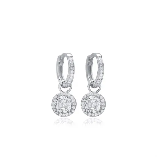12 mm Hoop Charm Earring