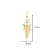 Mother Earth Body Chakras Mix CZ 925 Silver Pendant